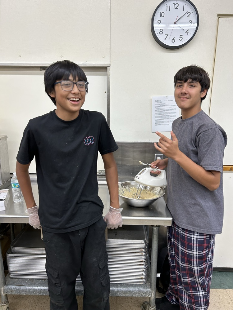 middle school cooking