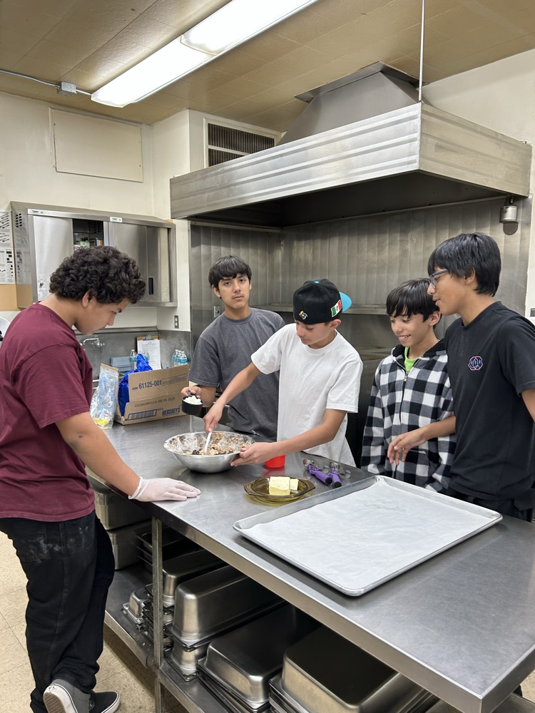 middle school cooking