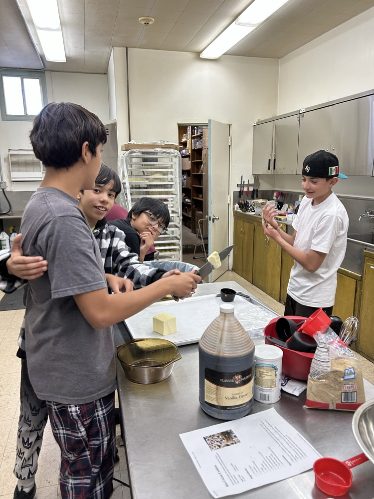 middle school cooking