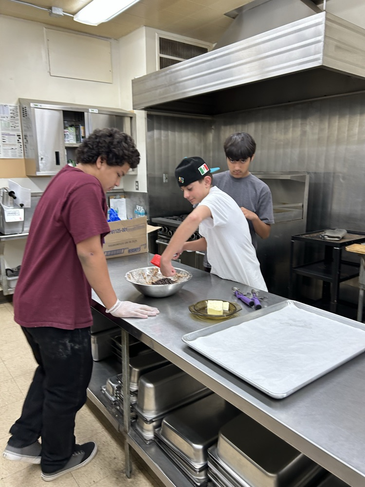 middle school cooking