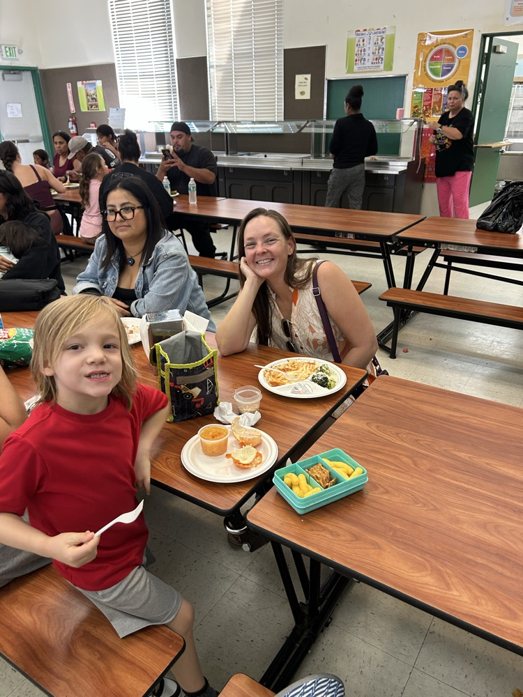 parent lunch day