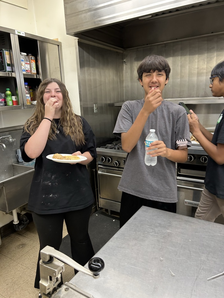 middle school cooking