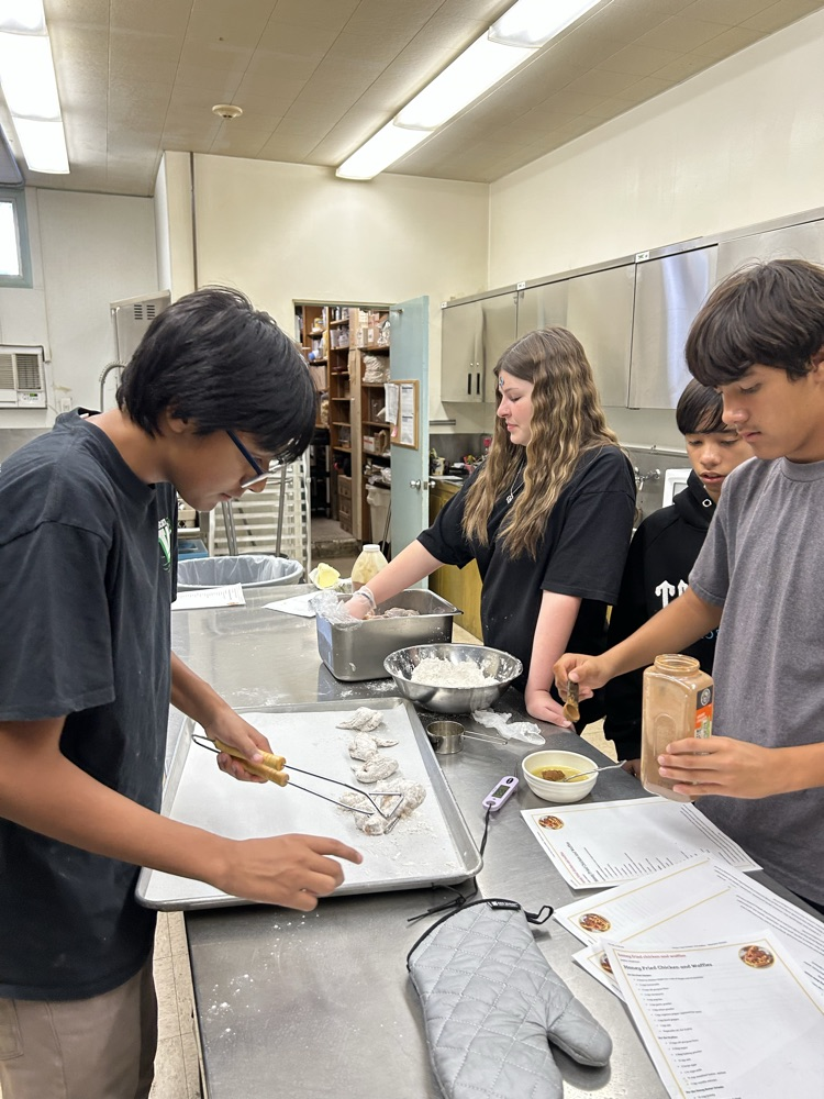middle school cooking