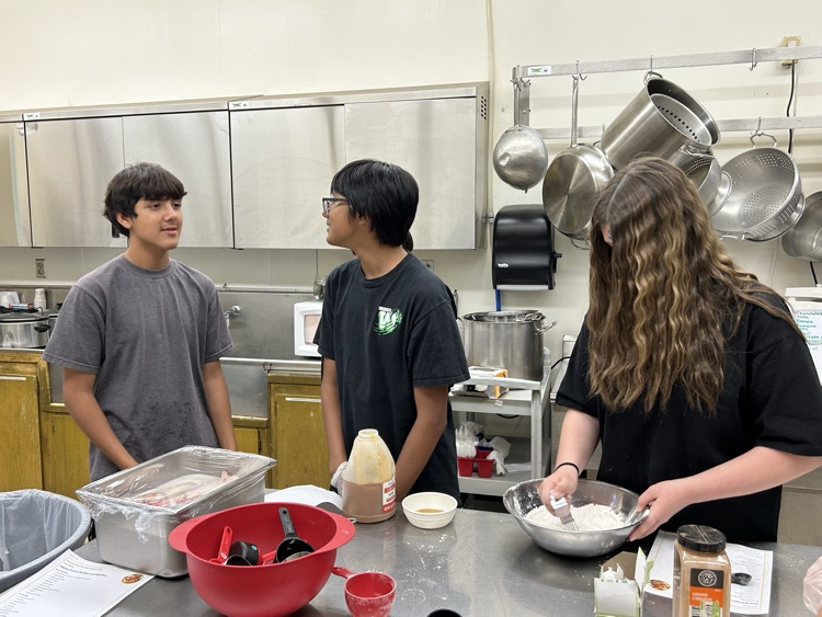 middle school cooking