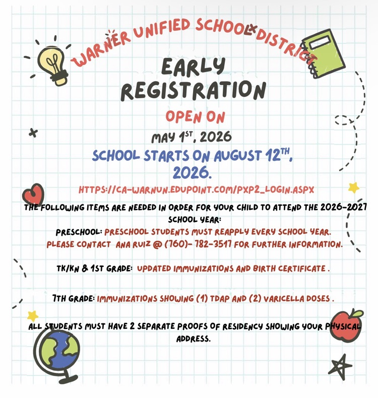 early registration day