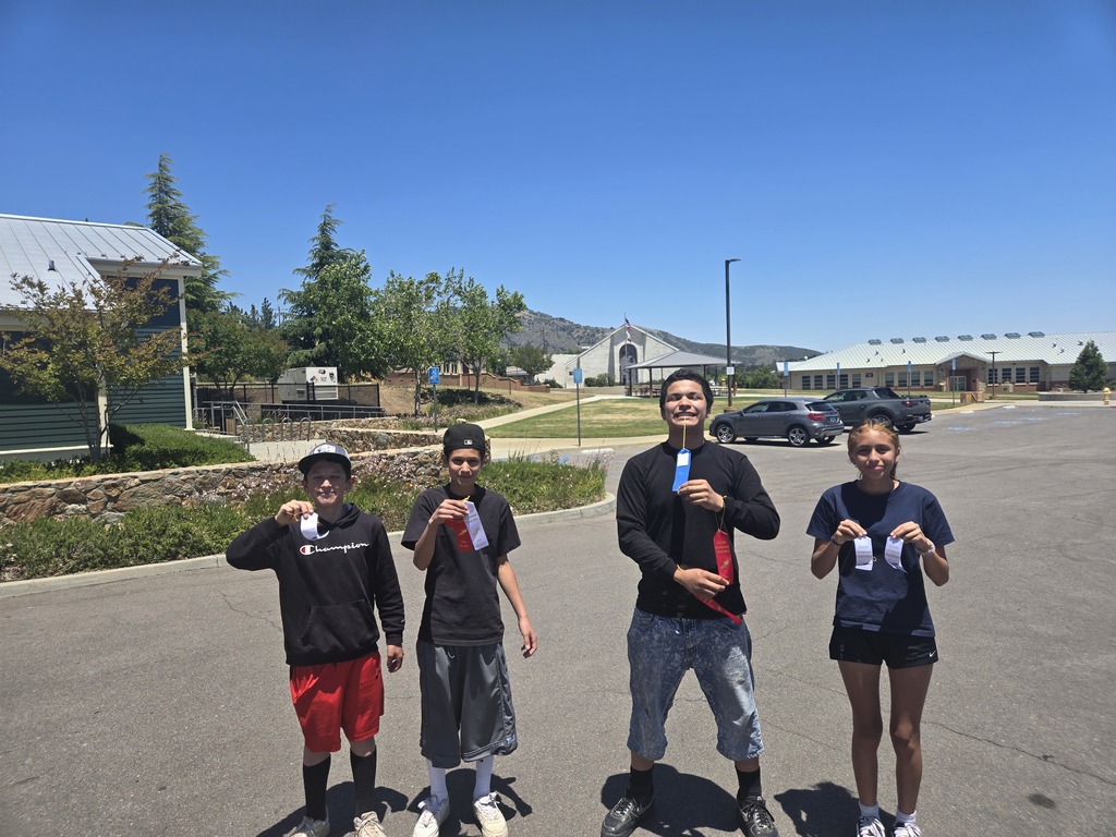 So proud of our track team! These four athletes did a great job!! 