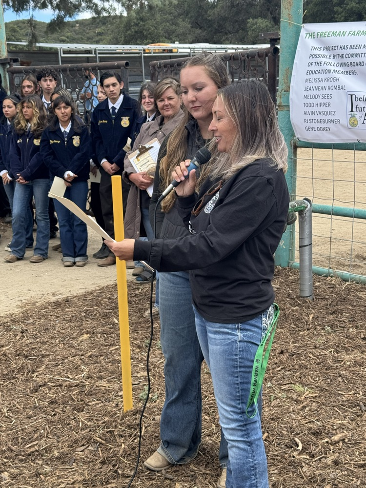 A huge thank you to Julie Osuna and Madi Rombal for their tireless dedication to this outstanding day at Warners!