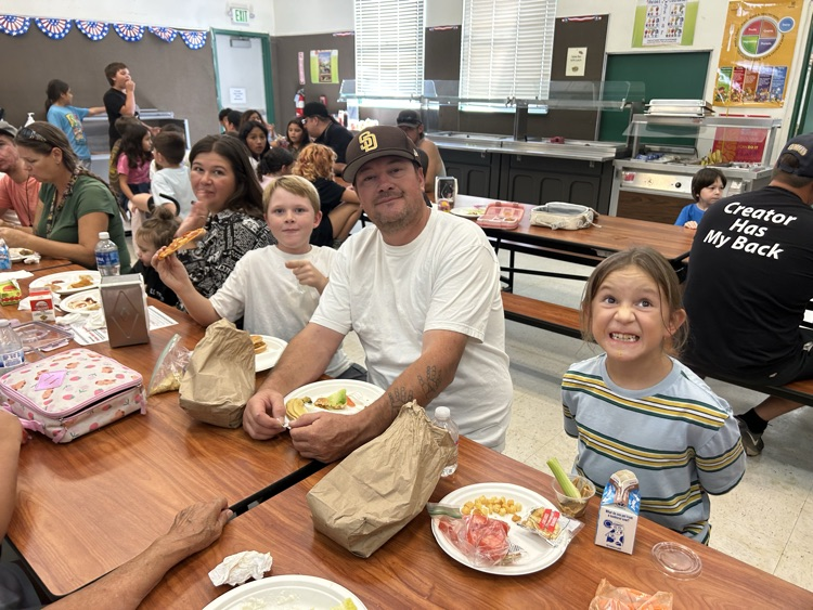 family lunch day