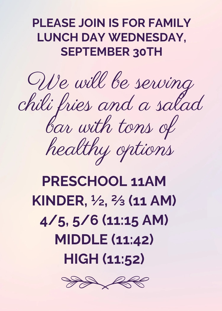 September family lunch day