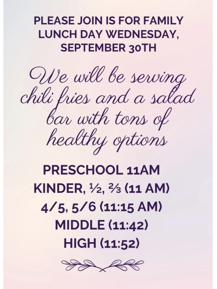 parent lunch