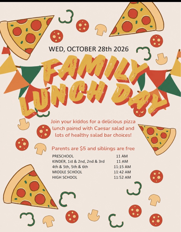 Family Lunch flyer