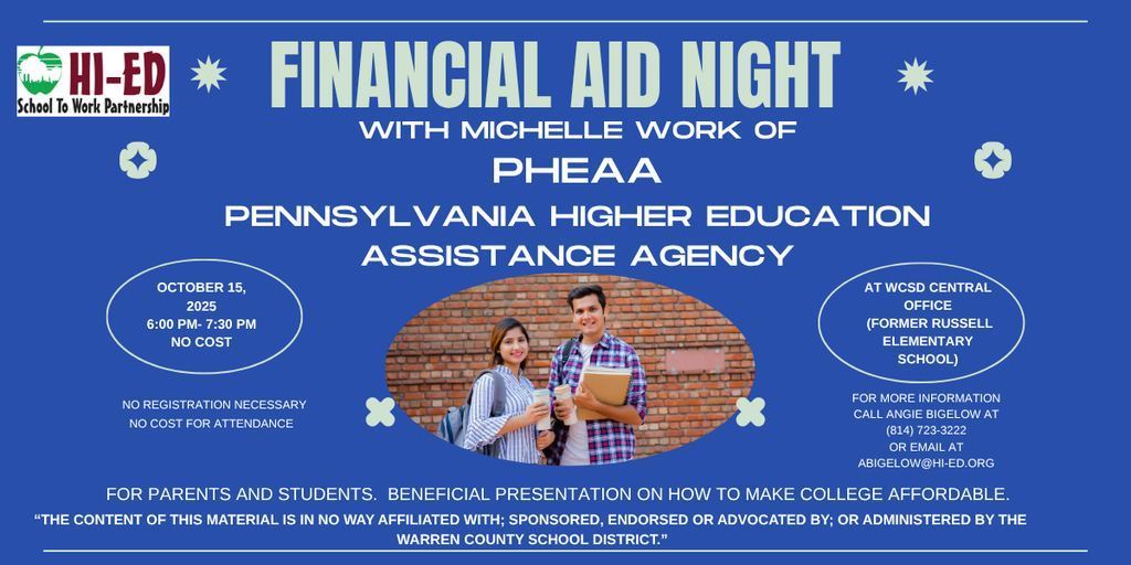 Financial Aid Night 2025