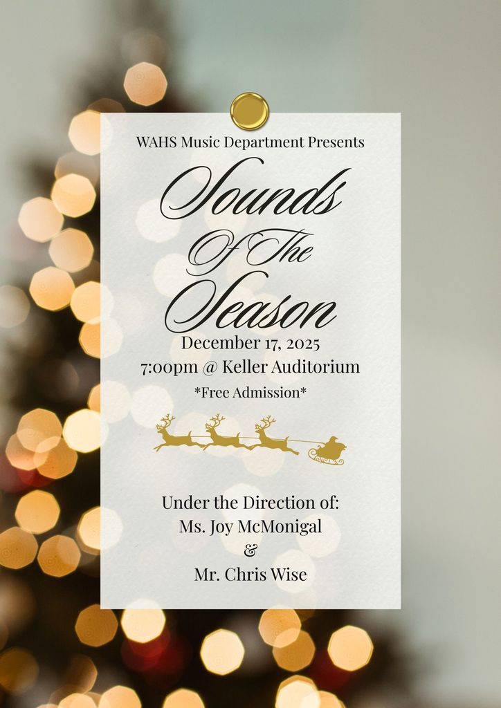 WAHS Holiday Concert 12/10/25