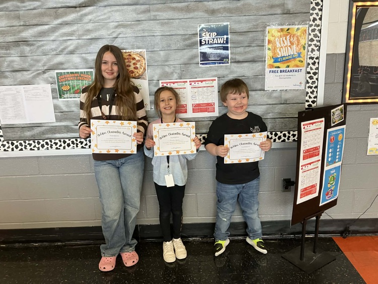 February golden character winners