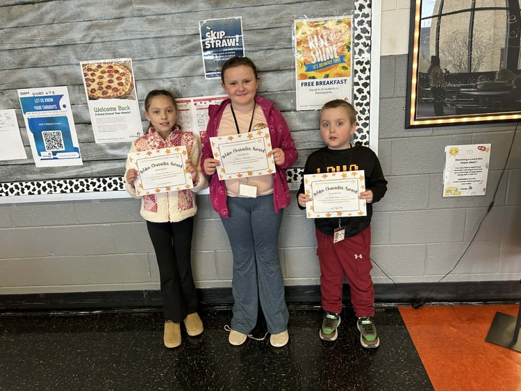 February golden character winners