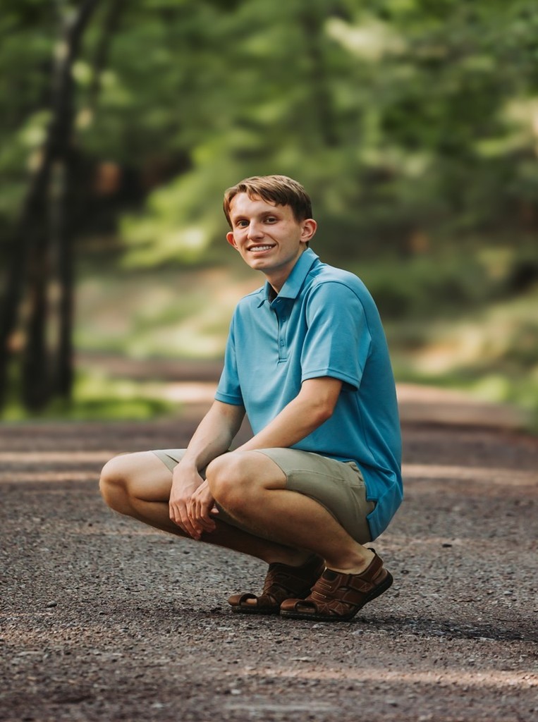 Issac Hammerbeck senior photo.  