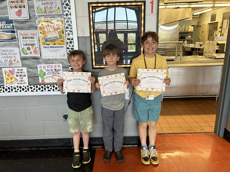 April golden character winners