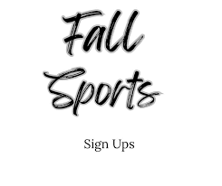 Fall Sports Sign Ups image