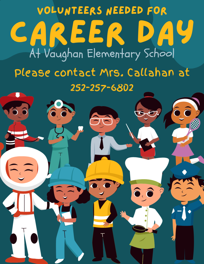 volunteer for Career Day flyer