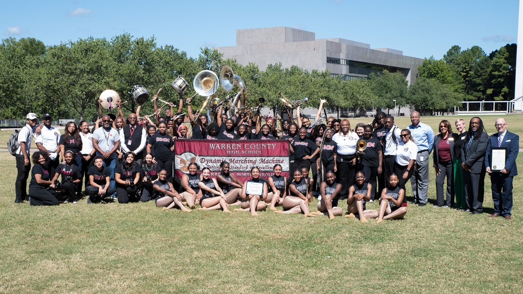 Warren County High School Dynamic Marching Machine DMM NCDPI