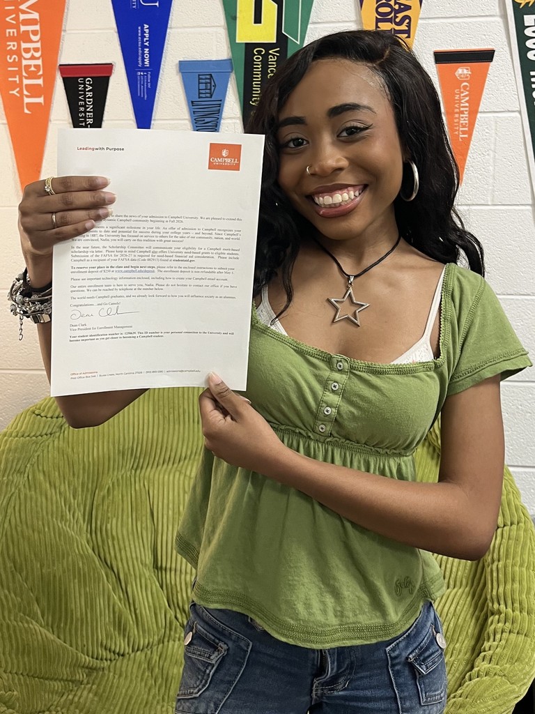 Nadia Woodard College Acceptance