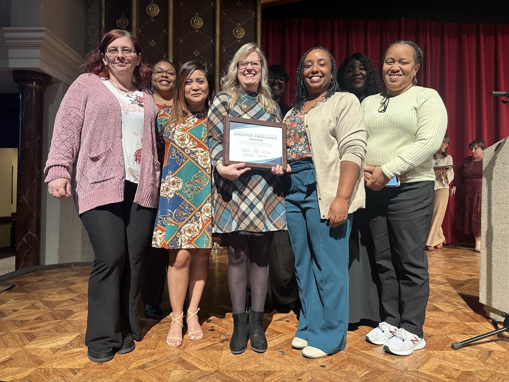 Heather Sharp Teacher of Excellence Recognition