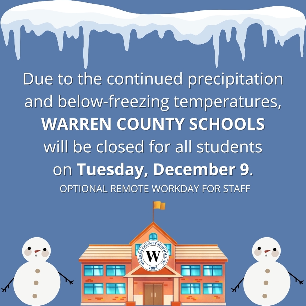 Warren County Schools December 9 2025