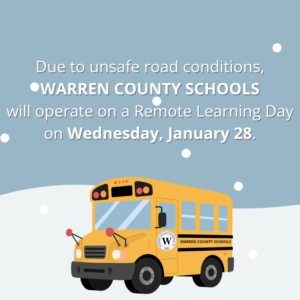Warren County Schools Remote Learning Day January 28 2026
