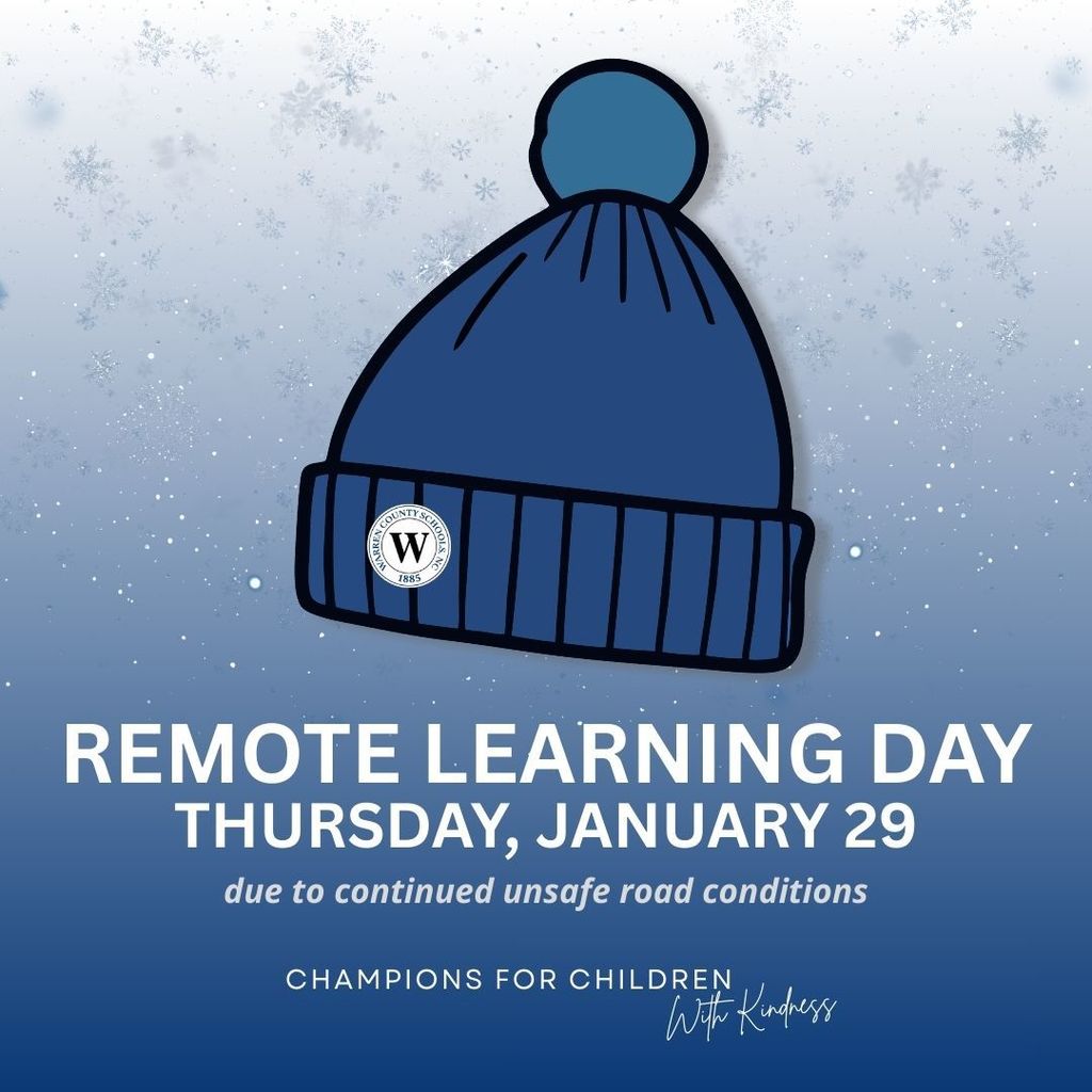 Warren County Schools Remote Learning Day - January 29 2026