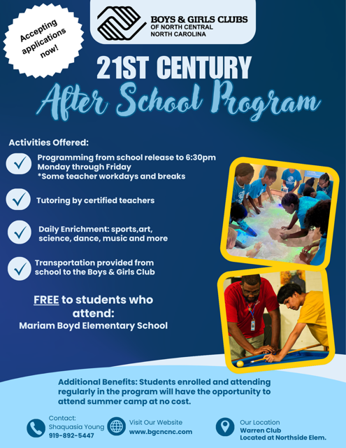 afterschool flyer