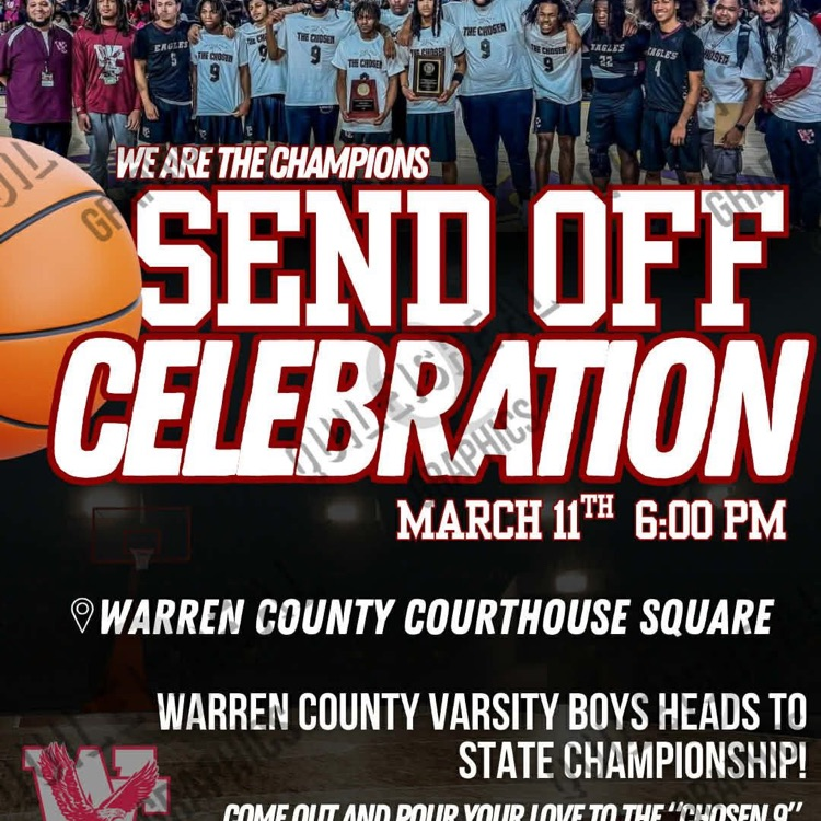 send off celebration for WCHS basketball