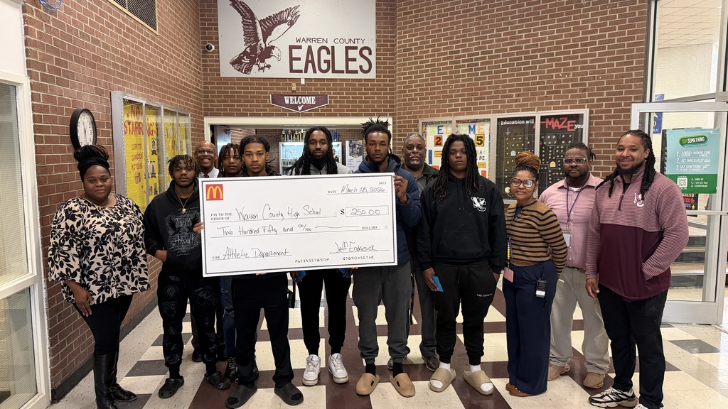 WCHS McDonald's Donation