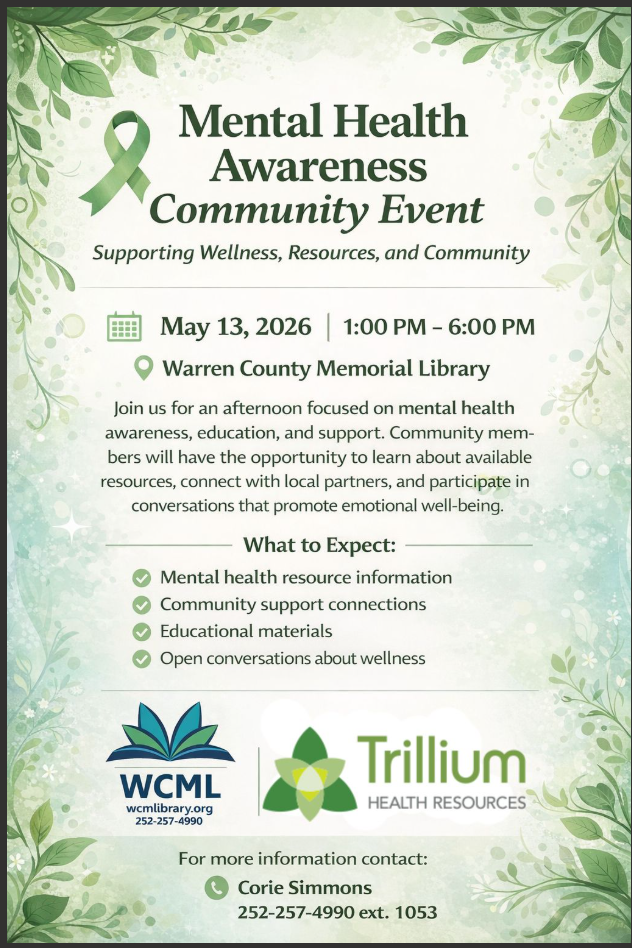 Mental Health Awareness Community Event