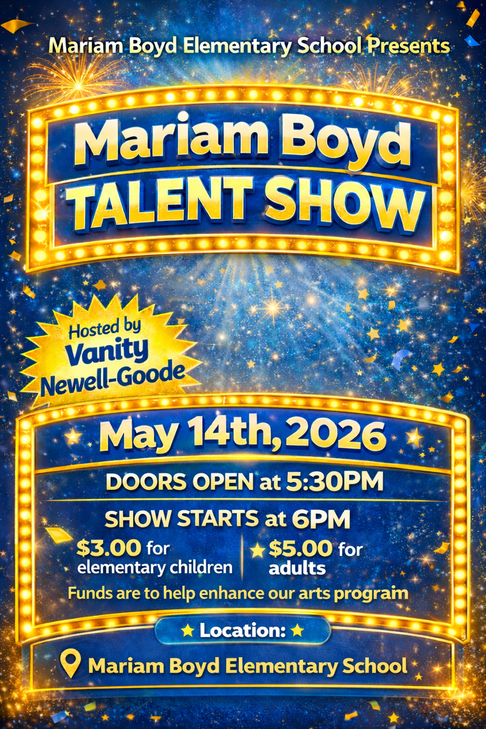 Mariam Boyd Talent Show - May 14 2026