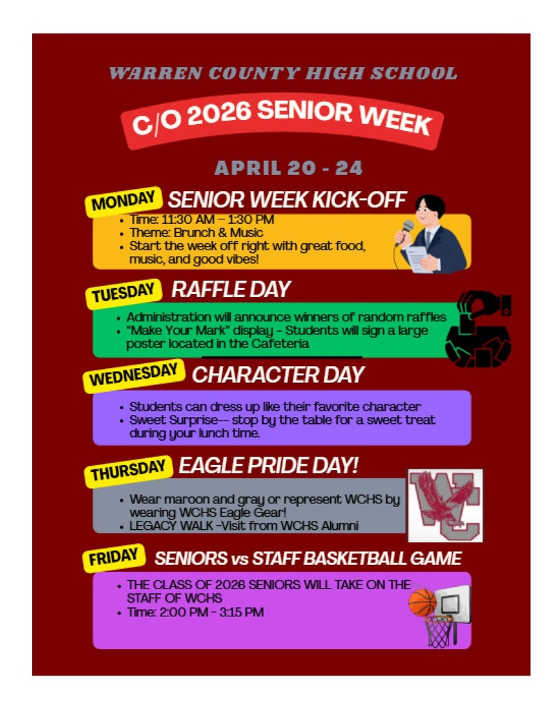 WCHS Senior Week 2026