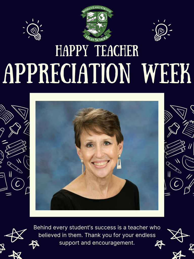 Teacher Appreciation - Mrs. Bender