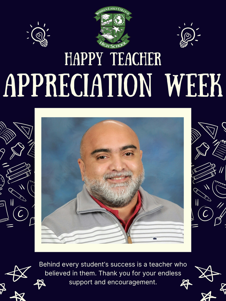 Teacher Appreciation - Mr. DeAvila