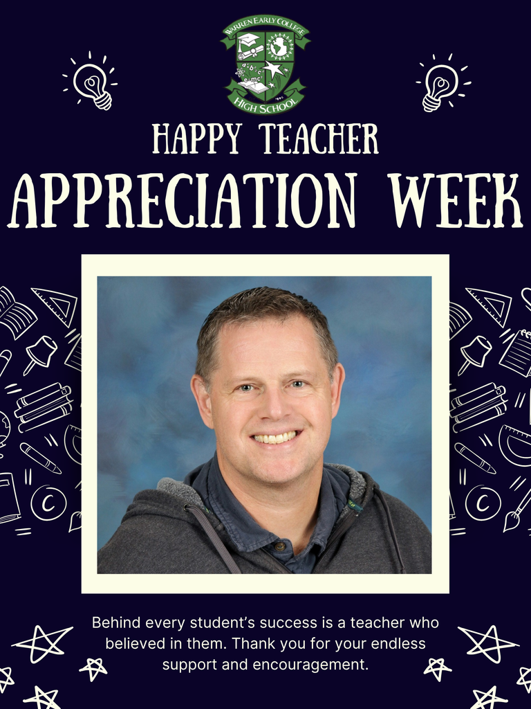 Teacher Appreciation - Mr. Eaton