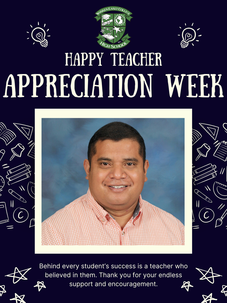 Teacher Appreciation - Mr. Moguel
