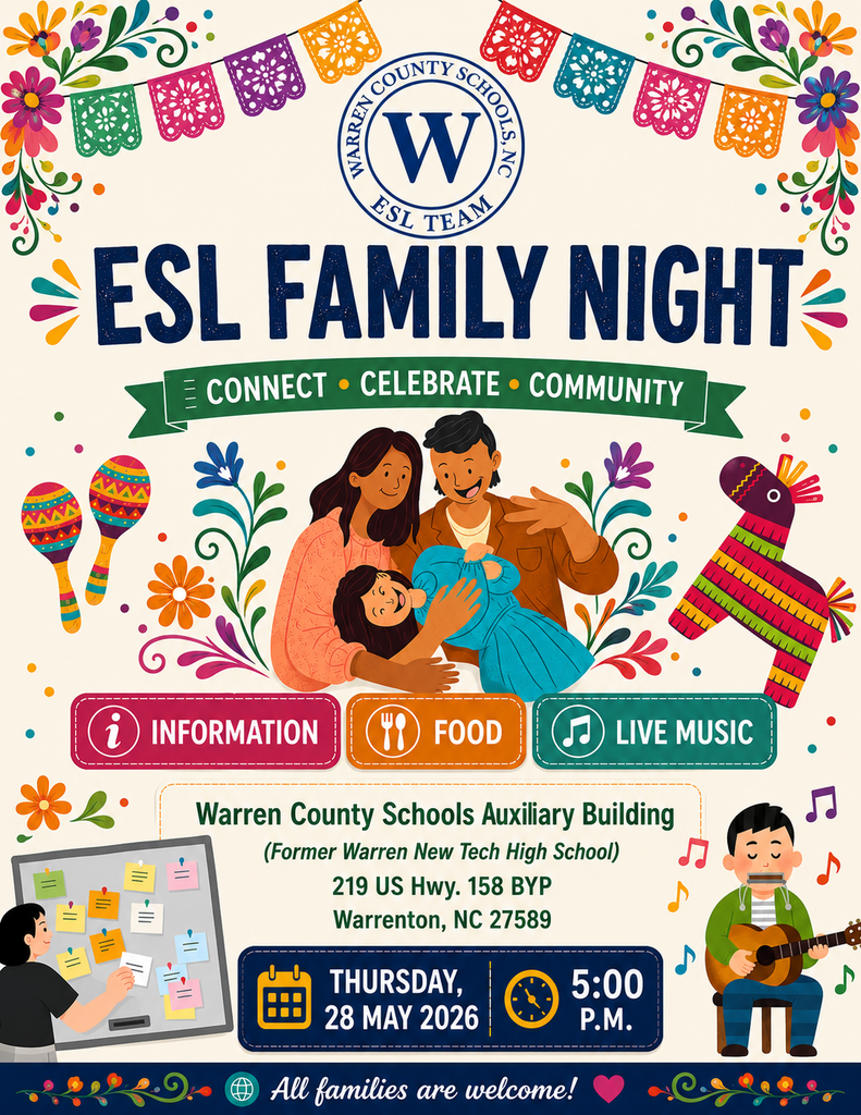 ESL Family Night - May 18 2026