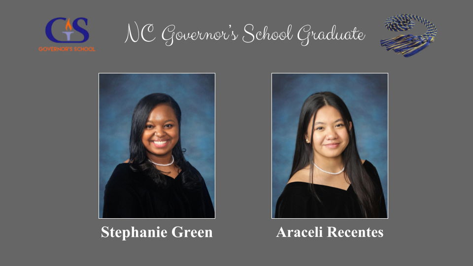 NC Governor's School Graduates