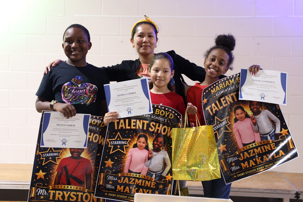 mariam boyd elementary school talent show 2026