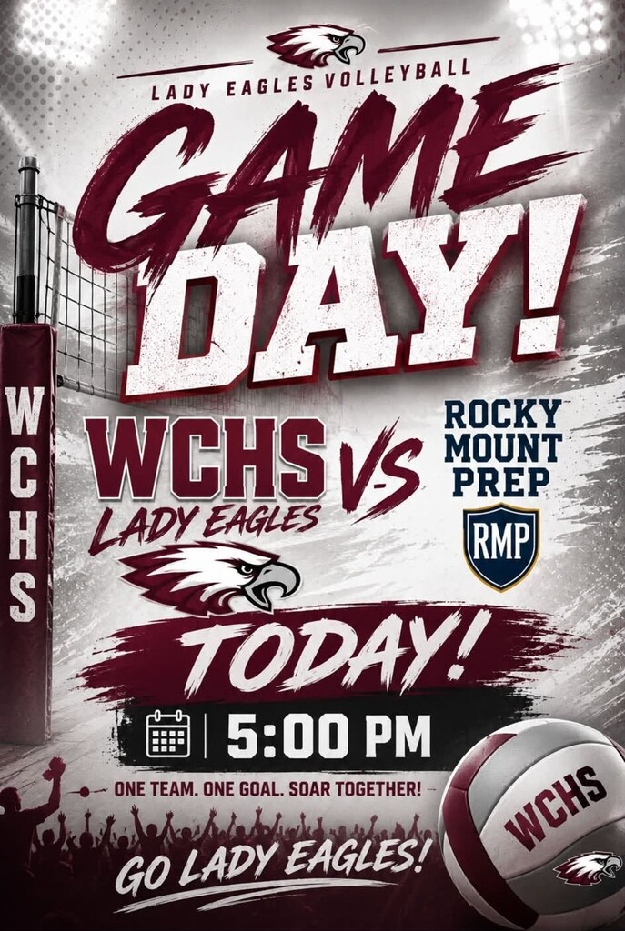 WCHS Lady Eagles Volleyball Rocky Mount Prep - August 18 2026
