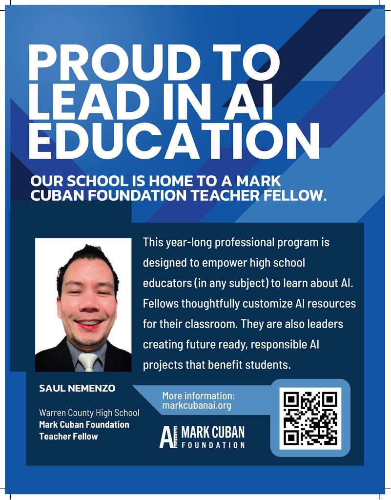 Dr. Saul Nemenzo - Mark Cuban Foundation Teacher Fellow