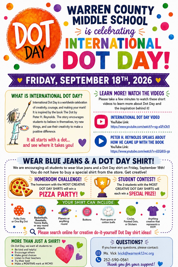 Dot Day, Friday