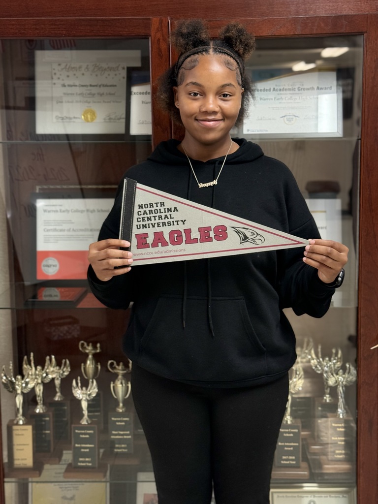 Sequoyah holding NCCU flag