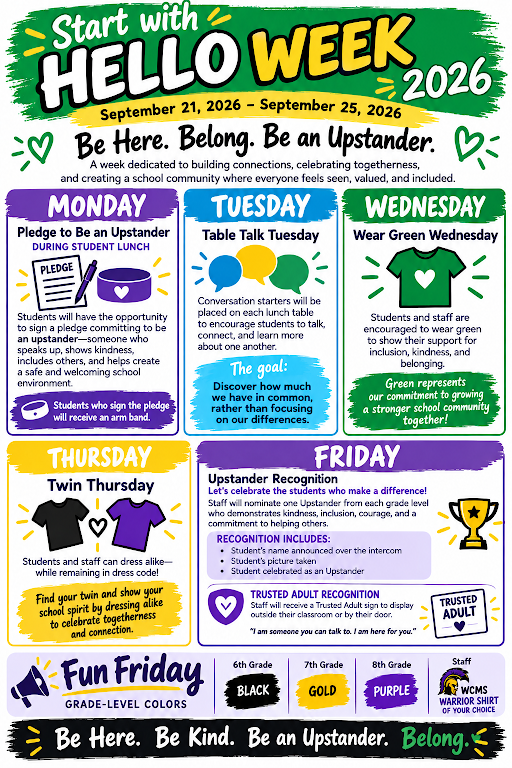 Start with Hello Week 