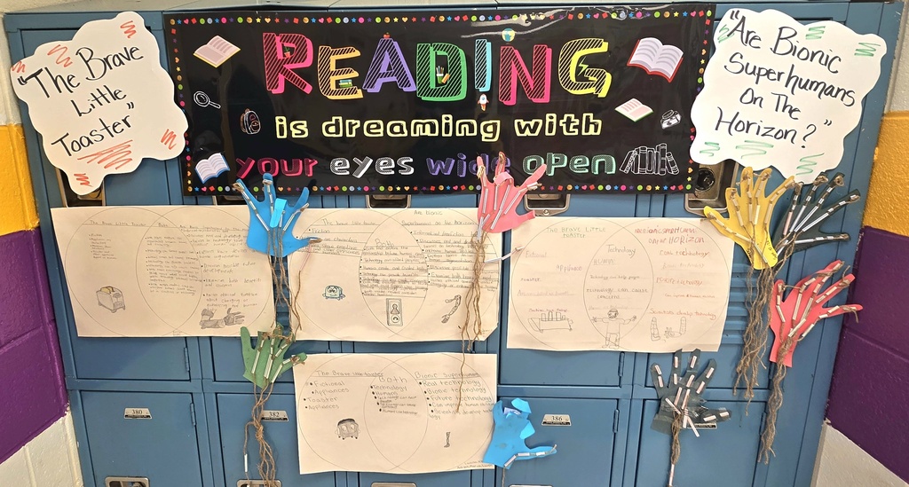 ELA STUDENT PROJECT - BIONIC HANDS & READING