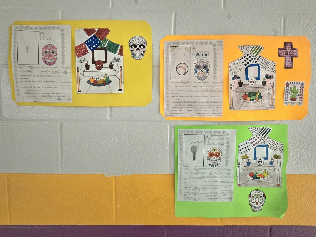 Hispanic Heritage Month - Student Work