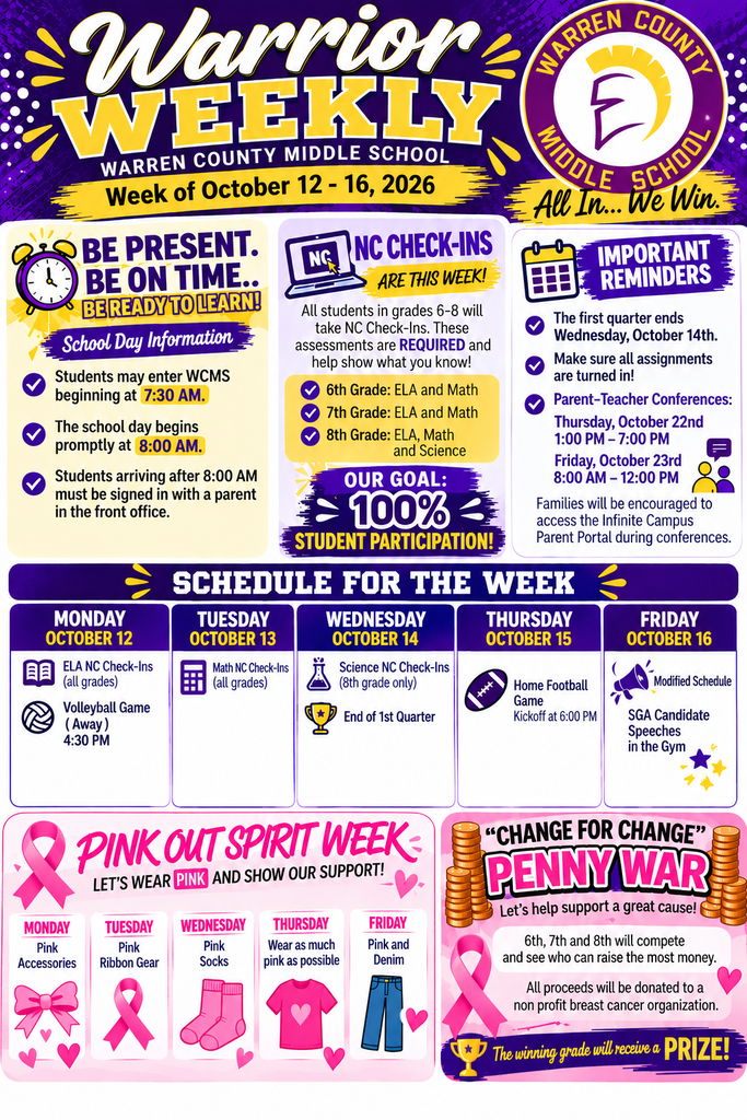 Weekly newsletter